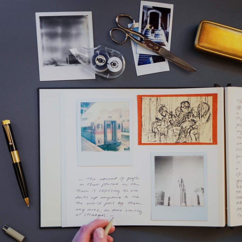 Kolo Newport 8.5" x 11" Refillable Scrapbook, Ideal for Wedding Albums and Baby Books, Ocean - Image 4
